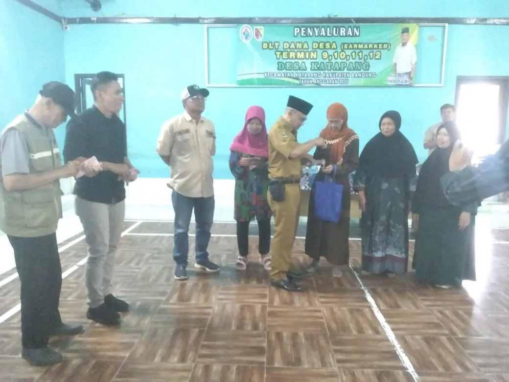 KATAPANG SALURKAN BLT DD TAHAP II, SASAR 40 KPM KURANG MAMPU